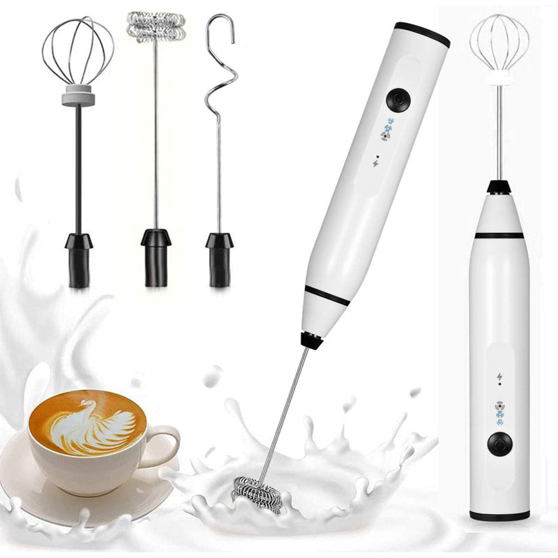 Milk Steaming Pitcher - มินิไฟฟ้ามือถือ Frother นมเครื่องปั่นไฟฟ้า USB ไฟฟ้า Maker