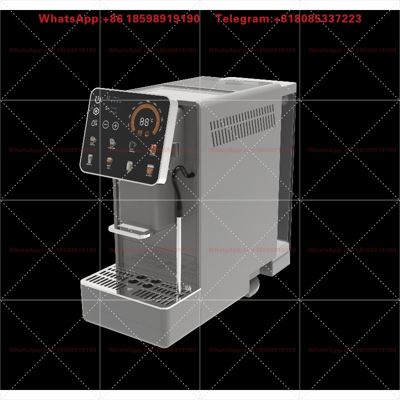 Coffee Equipment Espresso - เครื่องชงกาแฟเอสเพรสโซ่อัตโนมัติอัจฉริยะ พร้อมท่อดูดนม สำหรับชงกาแฟระดับมืออาชีพที่บ้านและที่ทำงาน
