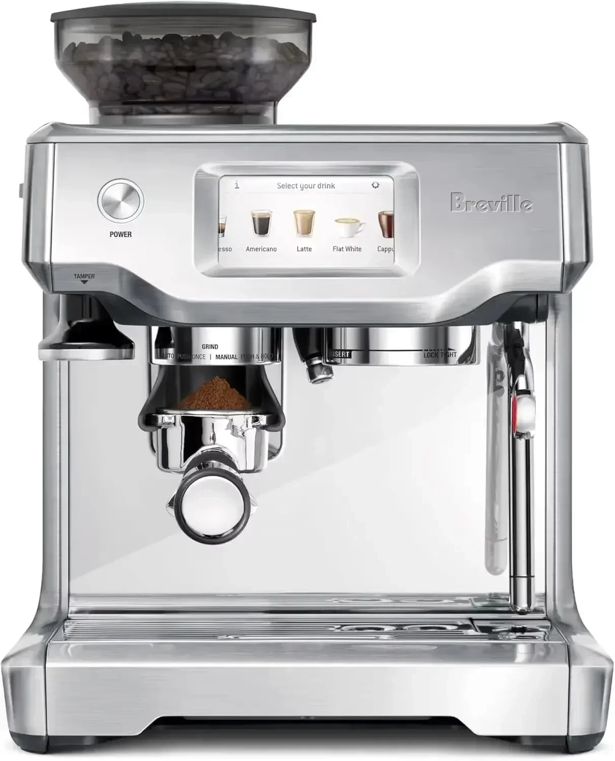 Breville Espresso Barista Touch - เครื่องชงกาแฟเอสเพรสโซ Breville Barista Touch รุ่นใหม่เอี่ยม BES880BSS