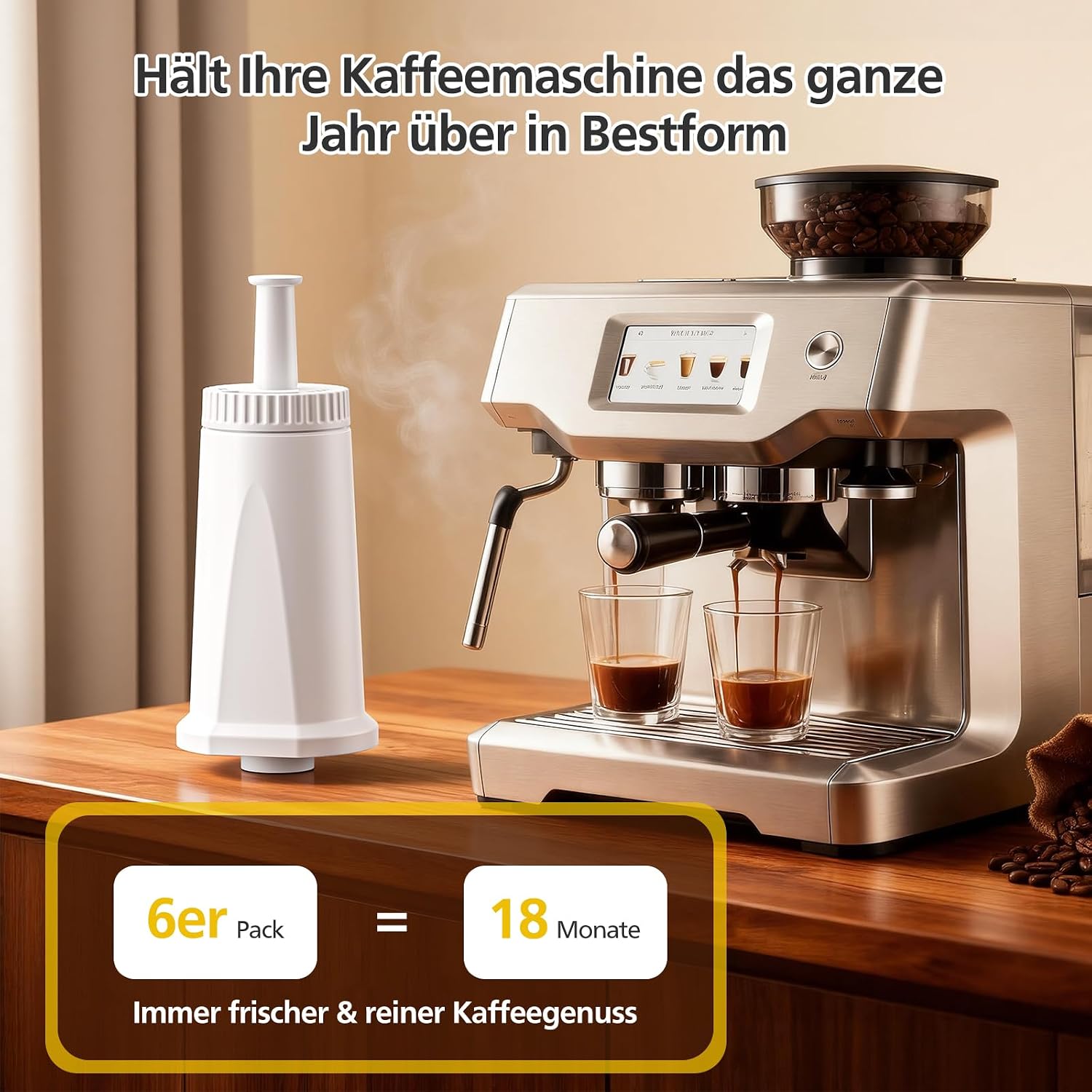อะไหล่ทดแทนสำหรับเครื่องชงกาแฟ - Breville Espresso Barista Touch บทวิจารณ์และราคา
