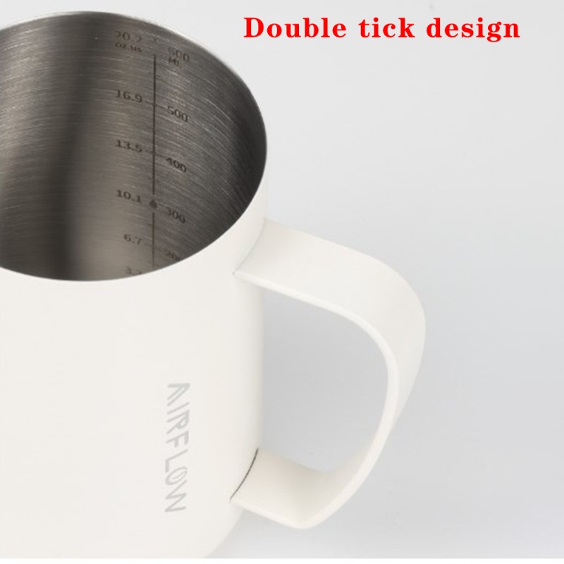 400 ml/600 ml สแตนเลสสตีลกาแฟ  - Milk Steaming Pitcher บทวิจารณ์และราคา
