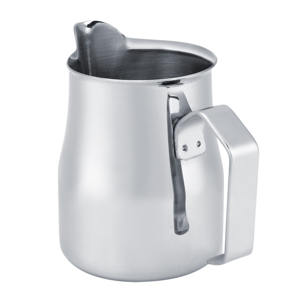 เหยือกกาแฟสแตนเลสสีเงิน 750 มล - Milk Steaming Pitcher บทวิจารณ์และราคา