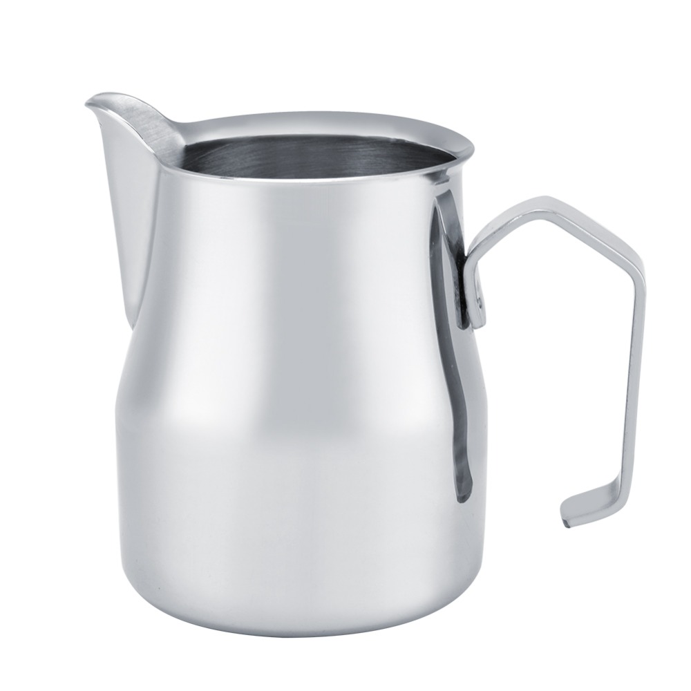 เหยือกกาแฟสแตนเลสสีเงิน 750 มล - Milk Steaming Pitcher บทวิจารณ์และราคา