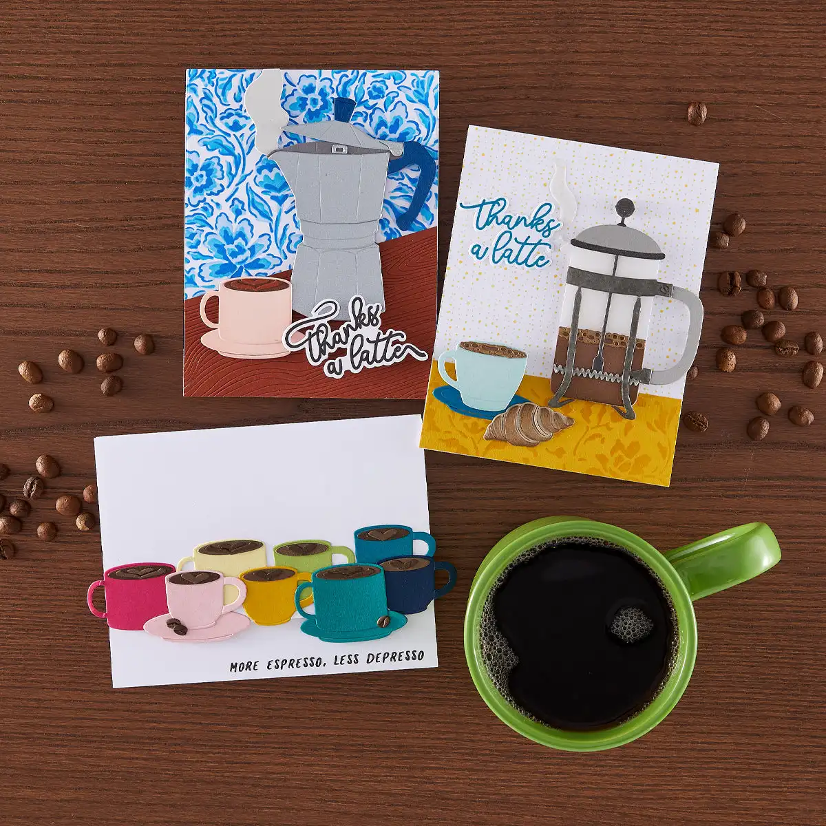 แม่พิมพ์ตัดโลหะลายเครื่องชงกาแ - Coffee Equipment Bag บทวิจารณ์และราคา