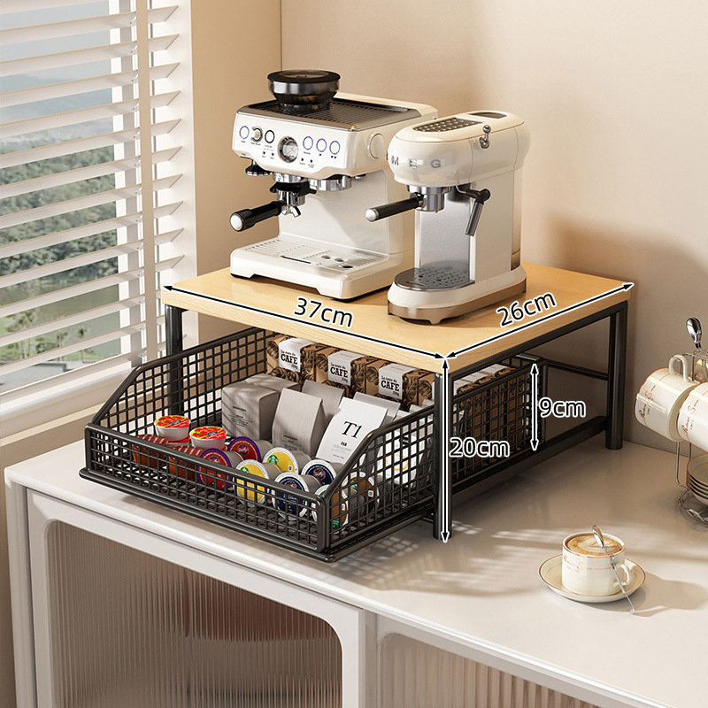 ชั้นวางเครื่องชงกาแฟแบบดึงออกไ - Coffee Equipment Bag บทวิจารณ์และราคา