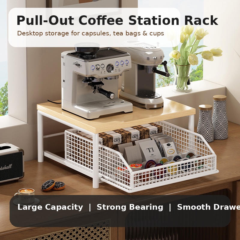 ชั้นวางเครื่องชงกาแฟแบบดึงออกไ - Coffee Equipment Bag บทวิจารณ์และราคา