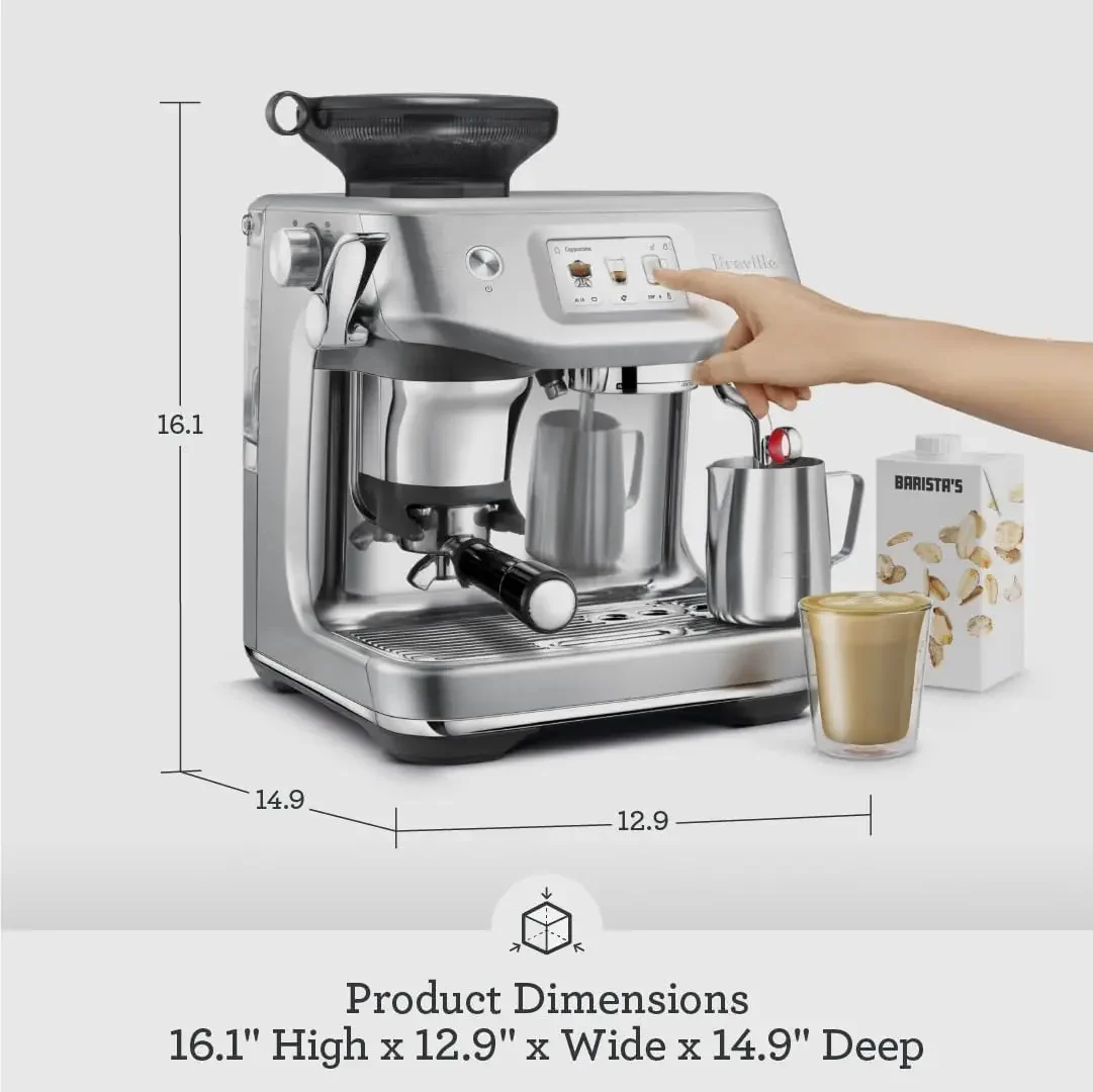 เครื่องชงกาแฟเอสเพรสโซ่ Brevil - Breville Espresso Barista Touch บทวิจารณ์และราคา