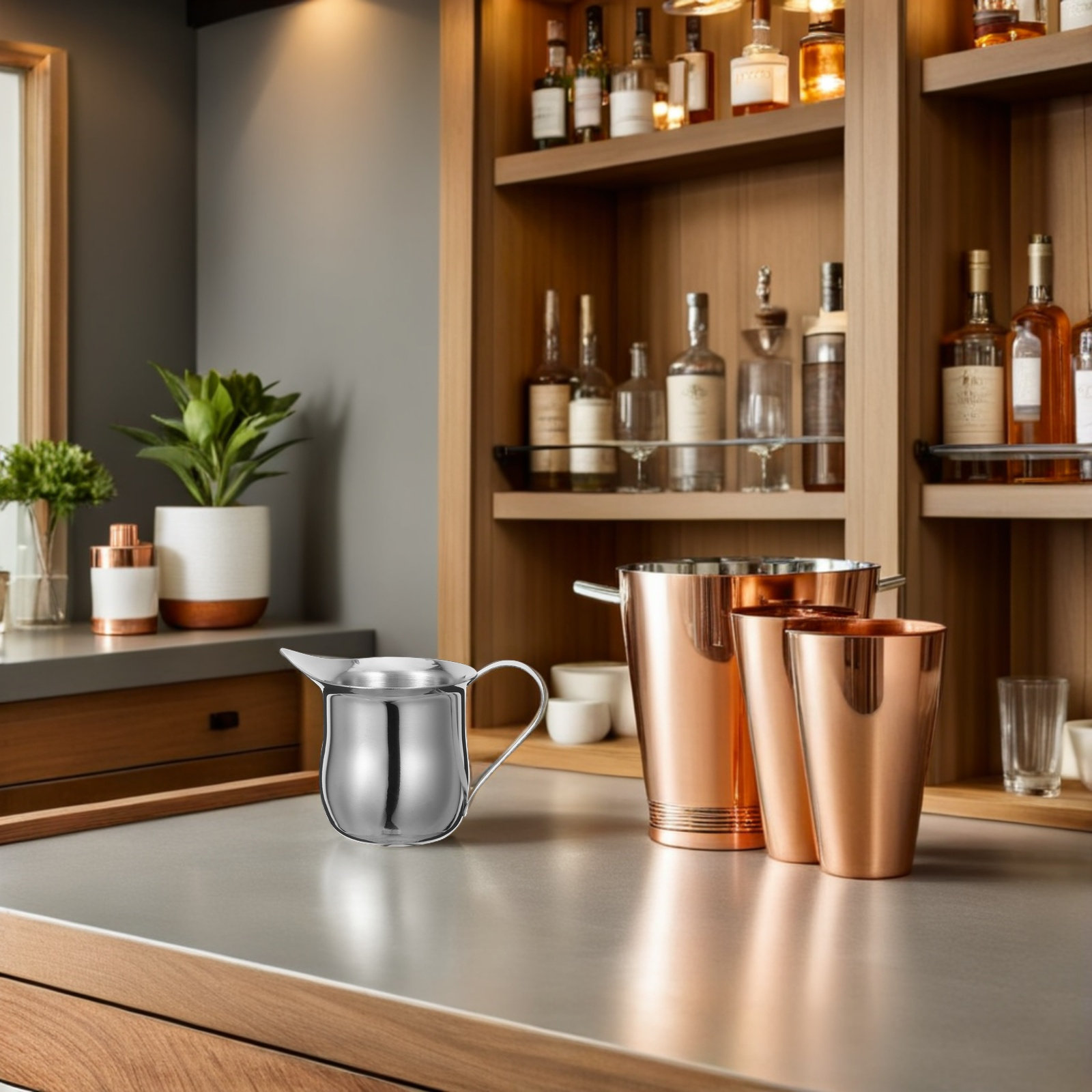 เหยือกตีฟองนมสแตนเลสขนาดเล็ก 2 - Milk Steaming Pitcher บทวิจารณ์และราคา